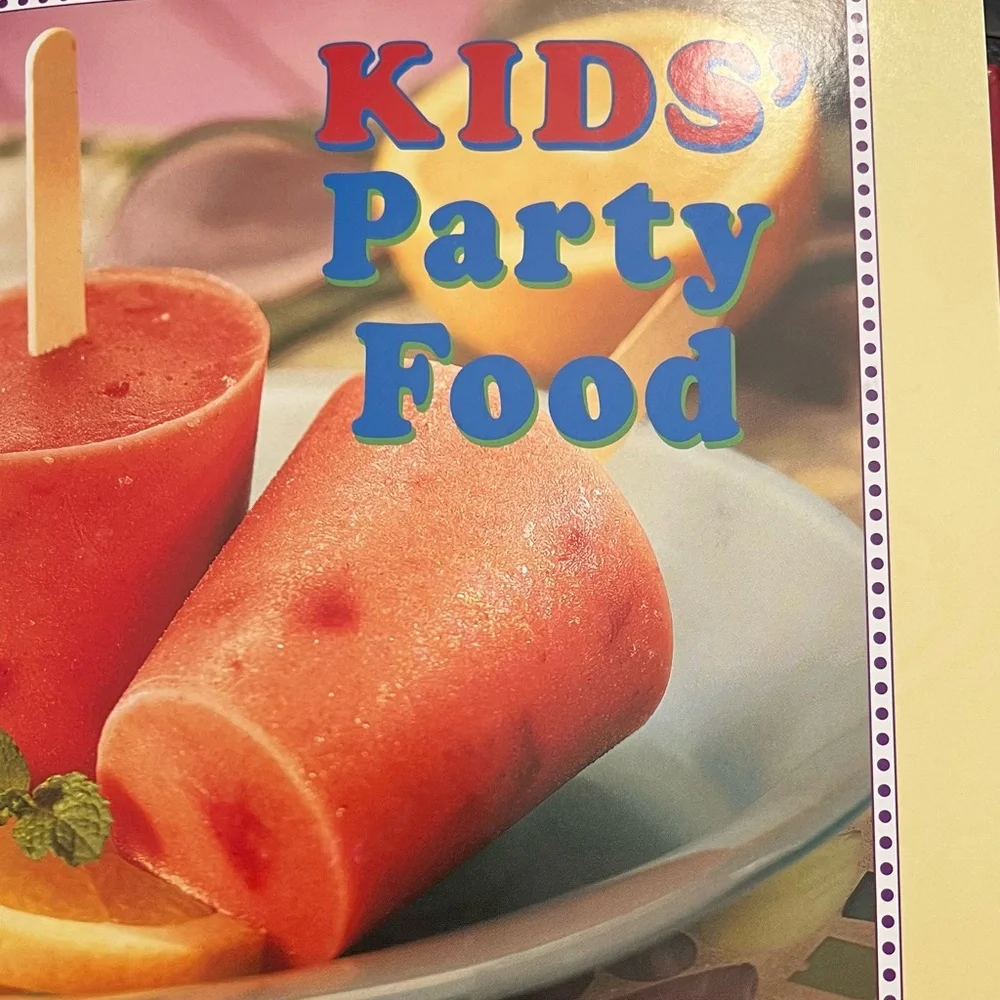 COOKING FOR KIDS &‎ KIDS PARTY FOOD 2 Books in 1 Hardcover Holidays Everyday